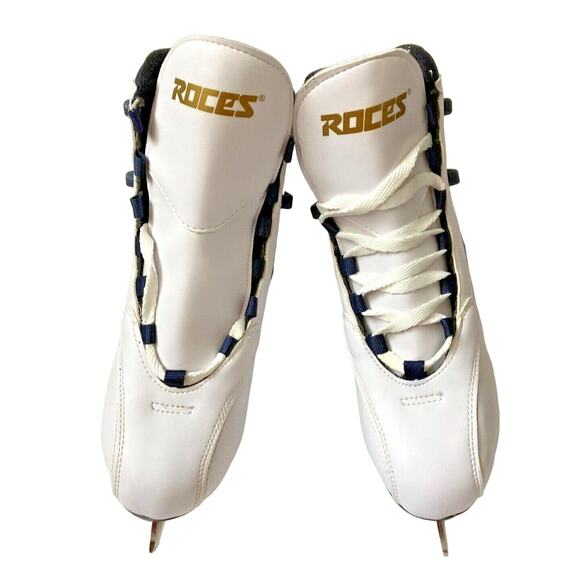 Roces Women's Size12 RFG 1 Ice Skate Superior White Italian Style 450511 NWB - Picture 4 of 8